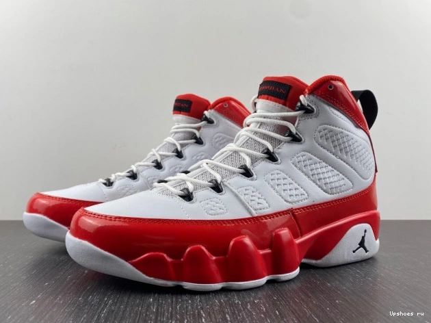 302370-160 Jordan White Red Gym Retro 9 1205